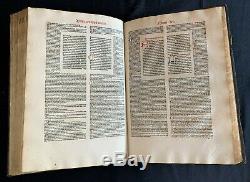 1491 Two Rare Fundamental Incunabula Of Canon Law In A Fine Contemporary Binding