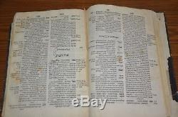 1546 Sefer HaShorashim Venice Bomberg antique judaica Rare Hebrew Signatures
