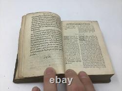 1569 Les Offices De Ciceron Antique French Book Cicero Rare