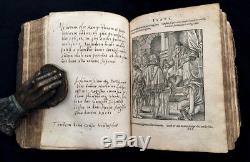 1580 GERMAN ALBUM AMICORUM Bound/W Jost Amman's INSIGNIA Book HERALDRY RARE