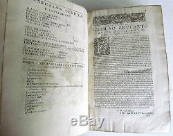 1613 SENECA PHILOSOPHI LEATHER BOUND antique FOLIO in LATIN rare