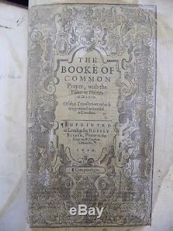 1616 Geneva Bible Folio Antique Breeches Rare Fine Leather Family Holy Kjv Vgc