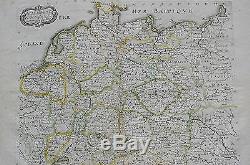 1647 RARE 1st Edition ATLAS EUROPE by Nicolas Sanson (the son) 12 maps Colored