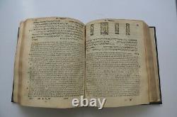 1653 Bible Extremely rare book Judaica Hebrew antique Amsterdam