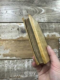 1654 Antique Vellum Poetry Book Q. Horatius Flaccus Lierzangen En Dichtkunst