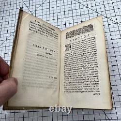 1661 Seneca Tragedies Rare Elzevir Elsevier Leiden Edition Antique Vintage Book