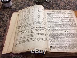 1670 Antique Bible King James Rare Cambridge Edition OT, NT, Prayers