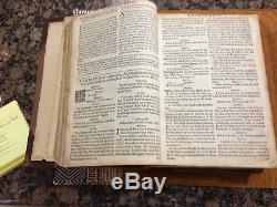 1670 Antique Bible King James Rare Cambridge Edition OT, NT, Prayers