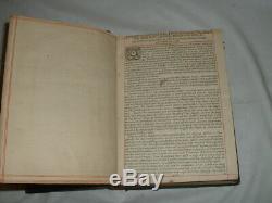 1673 Antique Leather Bible King James Rare Cambridge University by John Hayes
