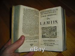 1676 De Magis Veneficis Et Lamiis Godelmann Witchcraft Very Rare