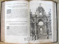 1693 1st Edition Perspectiva Pictorum Et Architectorum By Andrea Putei Xtr. Rare