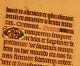 16th-cent Latin Decorated Medieval Manuscript Gold Caps Book Of Hours Psalm Rare