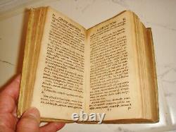 1700 ANGELI GANINII LNGLARENISIS Antique Book Thomas Grenius RARE Museum
