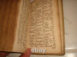 1700 ANGELI GANINII LNGLARENISIS Antique Book Thomas Grenius RARE Museum