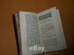 1700 RARE ANTIQUE BOOK meditating on death christian religion catholic church