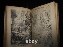 1714 rare 55 engravings antique book catholic church religion christianity