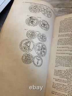 1716 Rare antique book Zacharie Chatelain