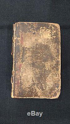 1763 Book of Dutch Poems-Collector Piece-Rare Antique Item