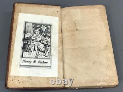 1763 Rare Book SCHWENKFELDER CATECHISM Henrich Miller Jmn. For Benjamin Franklin
