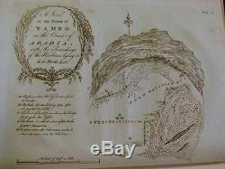 1780 VOYAGE EAST INDIA COMPANY Egypt Red Sea ENGRAVINGS Arabia MAPS Rare ANTIQUE