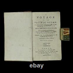 1785-1789Captain CookA Voyage to the PacificRare Antique BookExploration