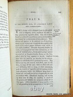 1790 Antique Chemistry Science Illustrated Rare First Edition Combustion Acid