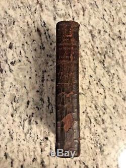 1794 Antique Book Female Education and Manners First American Edition. RARE