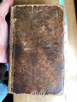 1797 Antique RARE CATHOLIC NEW TESTAMENT HOLY BIBLE Rheims Douay Challoner