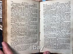 1797 Antique RARE CATHOLIC NEW TESTAMENT HOLY BIBLE Rheims Douay Challoner