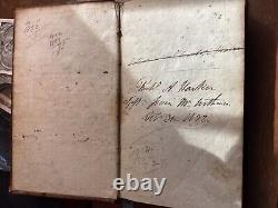 1797 Antique RARE CATHOLIC NEW TESTAMENT HOLY BIBLE Rheims Douay Challoner