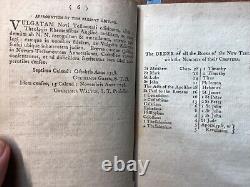 1797 Antique RARE CATHOLIC NEW TESTAMENT HOLY BIBLE Rheims Douay Challoner