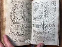 1797 Antique RARE CATHOLIC NEW TESTAMENT HOLY BIBLE Rheims Douay Challoner