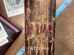 1797 Antique RARE CATHOLIC NEW TESTAMENT HOLY BIBLE Rheims Douay Challoner