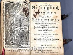 1799 Scarce Book GERMAN EVANGELICAL REFORMED GESANGBUCH Pennsylvania Dutch rare