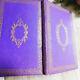 1800 Rare Purple Antique Book French Old Vintage Books Europe