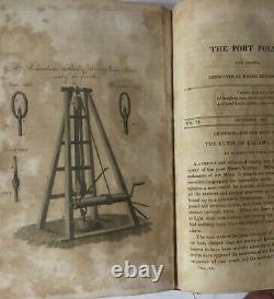 1800s The Port Folio, Vol. VI. 1811 Antique Rare American Literary History book