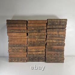 1808 Antique Literary Book Collection The British Essayists 45 volumes