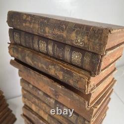 1808 Antique Literary Book Collection The British Essayists 45 volumes