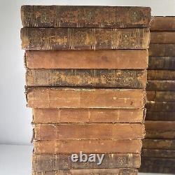 1808 Antique Literary Book Collection The British Essayists 45 volumes