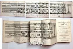 1825 Picture of PARIS RARE Antique Guide Illustrated MAPS France English Travel