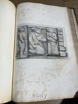 1831-1848 Massive Folios Kingsborough's Antiquities of Mexico RARE, 6 of 9 vol