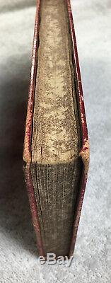 1833 English and Mohawk Indian Parallel Gospel of St. Luke Bible Antique Rare