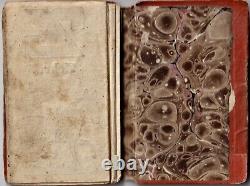 1840 HAND-COLORED Children's ALPHABET BOOK Rare Accordian-Style Antique Vintage