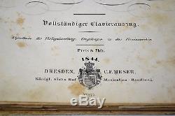 1844 Rare Antique Der Fliegende Hollander/The Flying Dutchman Richard Wagner