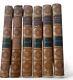 1851-54. 1st Ed. Victorian Novels By Douglas Jerrold. Rare Leather Decor Staging