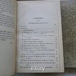 1851-54. 1st Ed. Victorian Novels By Douglas Jerrold. Rare Leather Decor Staging