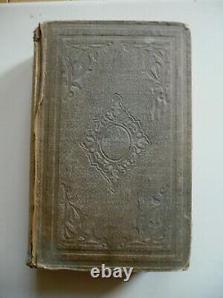 1858 Signed John Fulkerson, Rare Antique Book, Missionary Travels South Africa