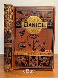1860 DANIEL STATESMAN & PROPHET Old Christian Antique Book H. T. Robjohns RARE