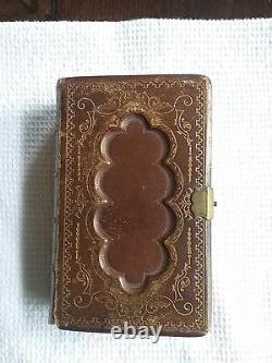 1863 POLYGLOTT BIBLE Old & New Testament Philadelphia MDCCCLXIII Antique RARE1