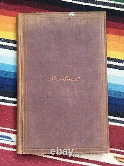 1868 Antique Rare Civil War Book Life Of Ulysses S Grant First Edition